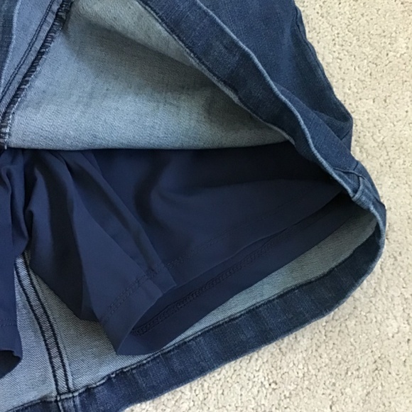 S.C.&Co Denim Skort. - Picture 6 of 6